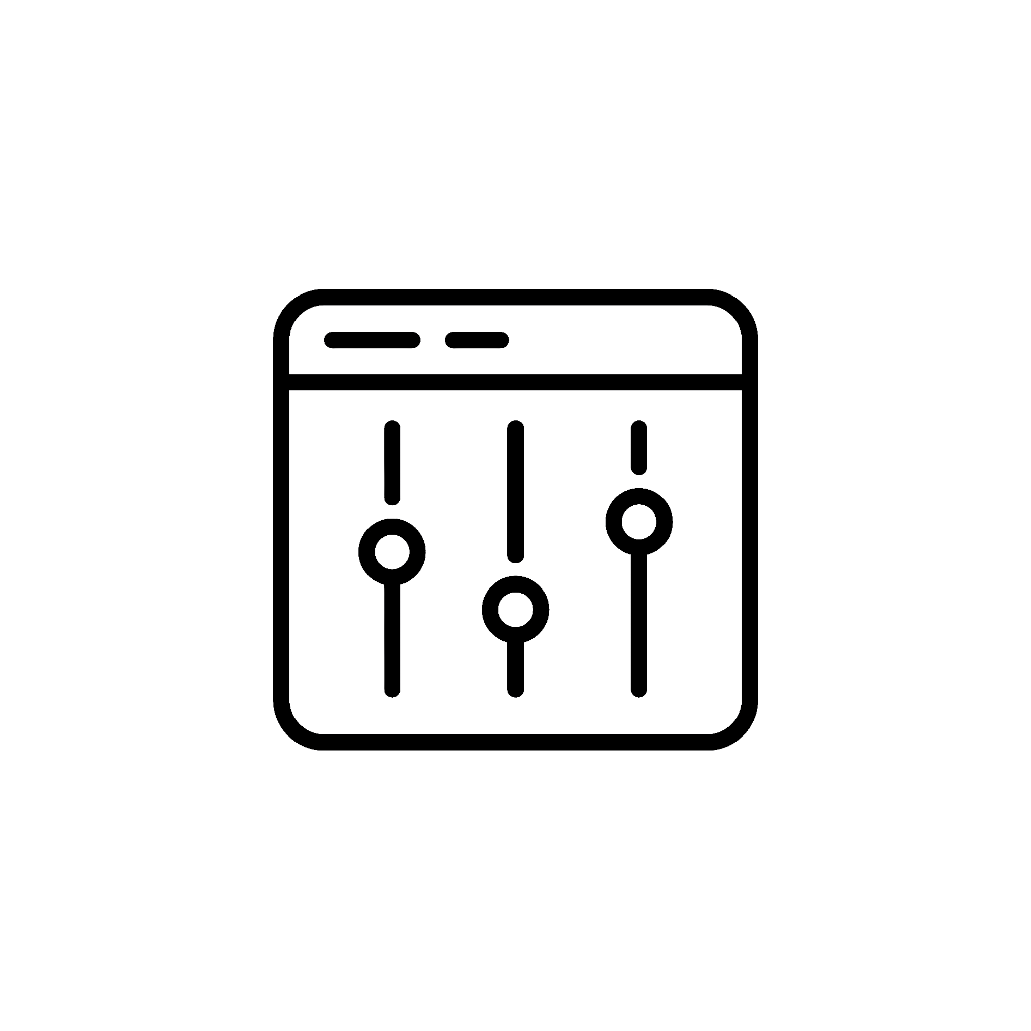 Icon für Parametriermöglichkeiten