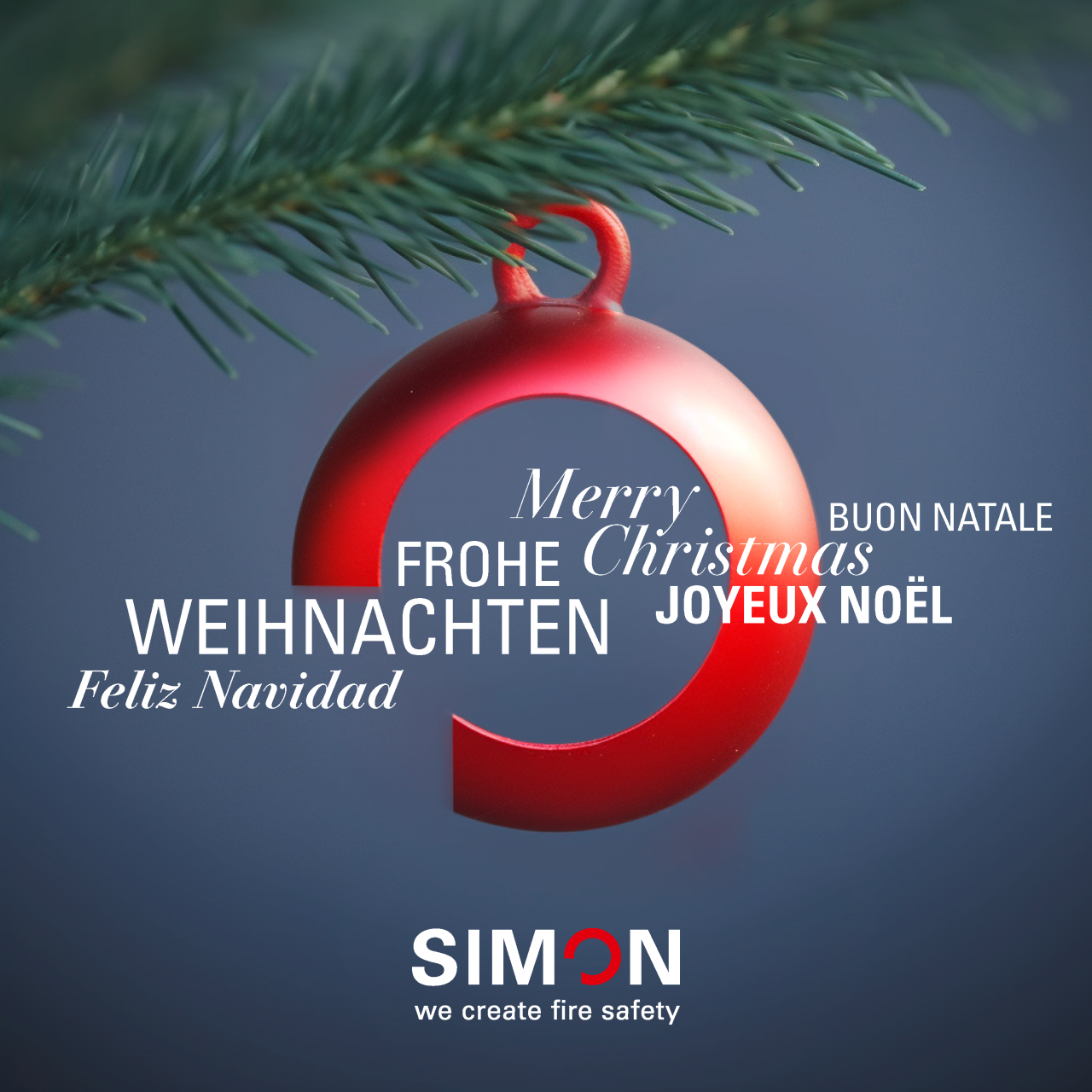 Weihnachtsgrüße, Spende und Betriebsurlaub